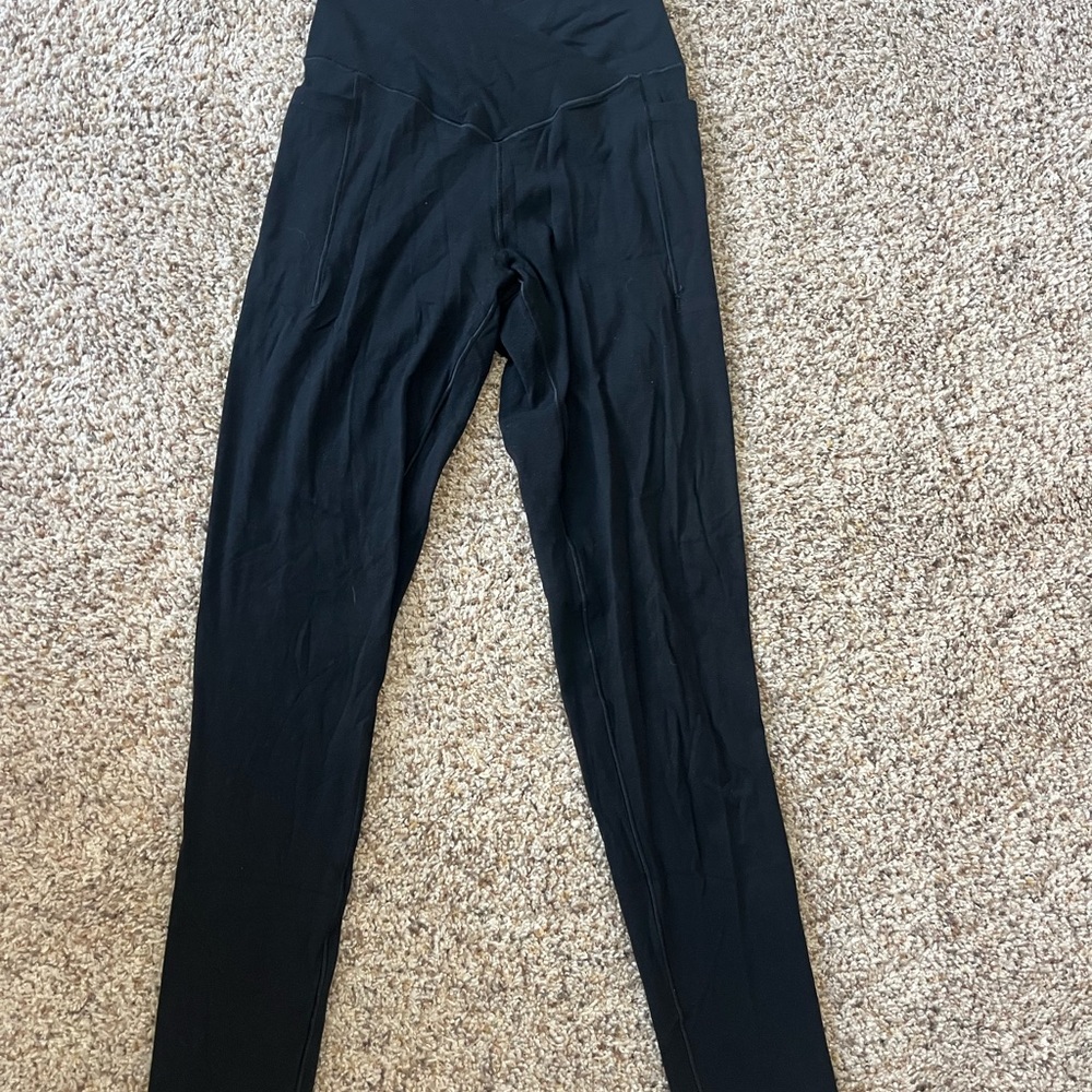 Aerie Black High-Waisted Leggings